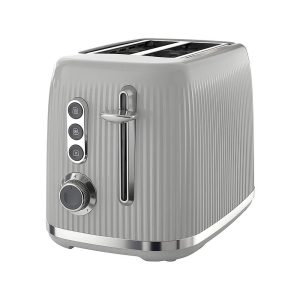 Breville Bold 2 Slice Toaster With High Lift And Wide Slots Silver Chrome 900W - Grey