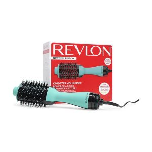 Revlon One-Step Hair Dryer And Volumiser 2-In-1 Styling Tool Hot Air Stylers EU Plug - New Teal Edition