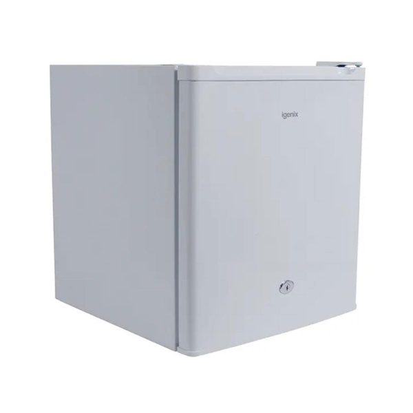 Igenix Table Top Fridge And Freezer Reversible And Lockable Door 50W 47 Litre - White - Image 2