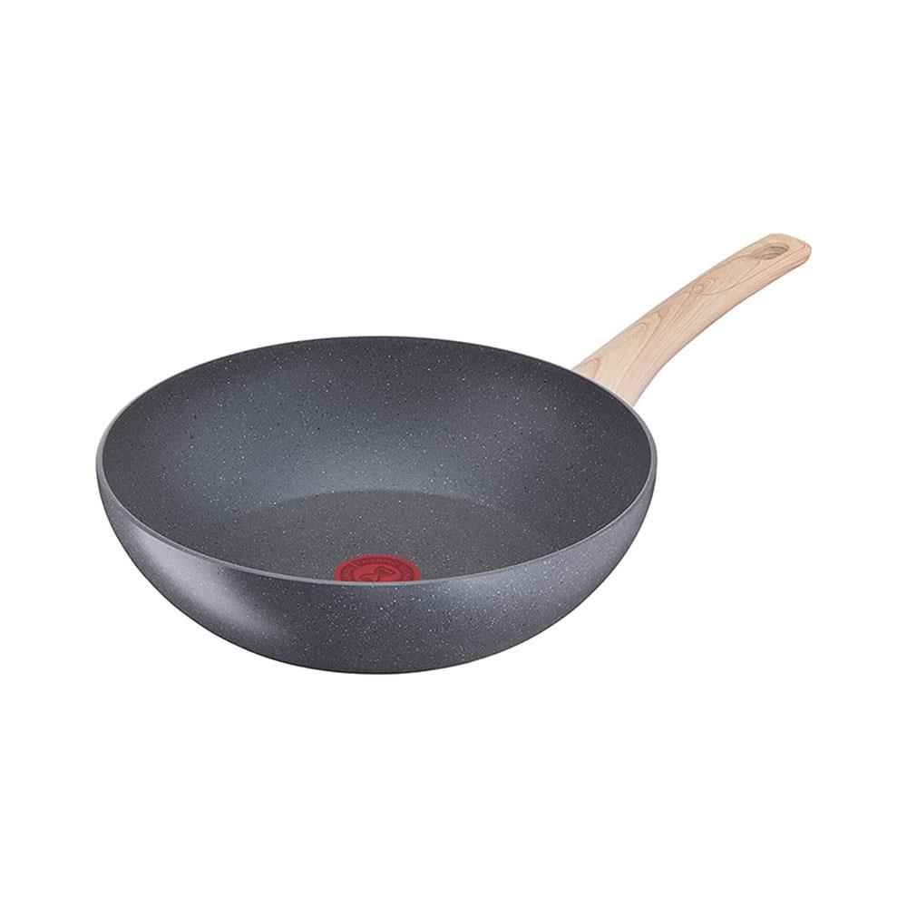 Tefal Natural Force Wok Fry Pan 28cm Mineralia+ Non-Stick Coating ...