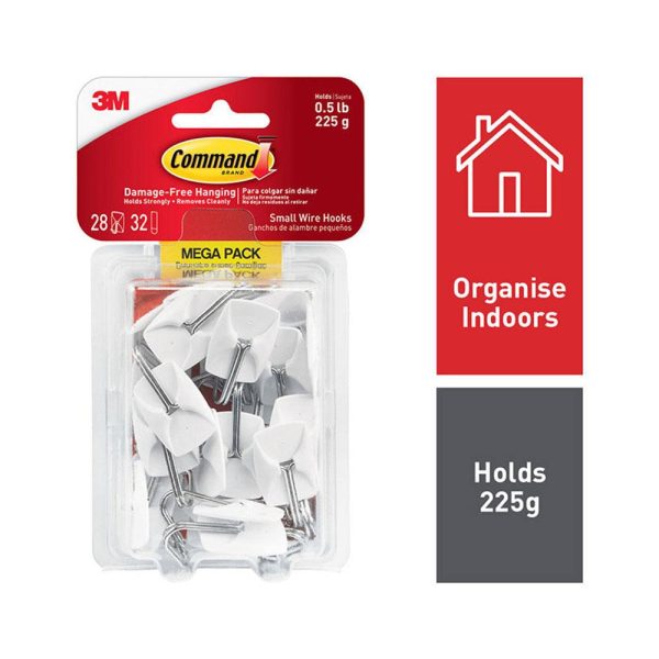 3M Command Wire Hooks Small