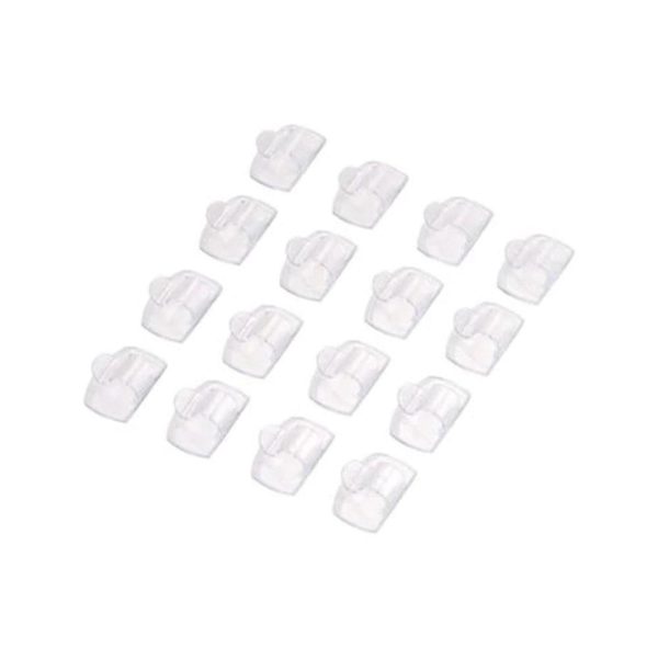 3M Command Outdoor Light Clips Small 16 Clips And 20 Small Strips Value Pack - Transparent/Clear - Image 8