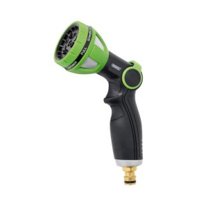 Draper 8 Pattern Spray Gun With Thumb Control - Green