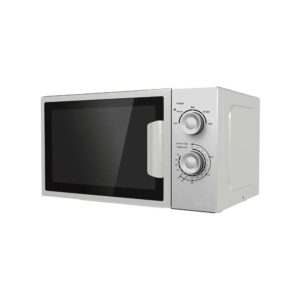 SIA Freestanding Microwave With 5 Power Levels 700W 20 Liters - Silver