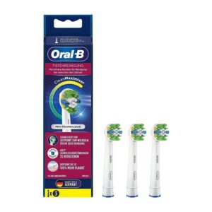 Oral-B FlossAction CleanMaximser Electric Toothbrush Head White - 3 Pack