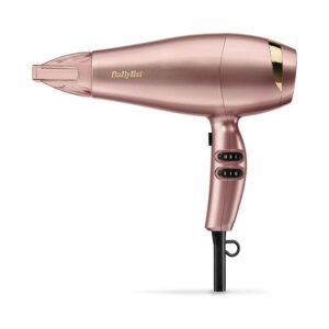 BaByliss Elegance Hair Dryer 2100W Fast Lightweight Smooth Drying - Rose Gold