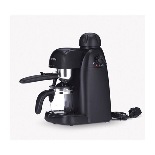 Severin Espresso Maker Coffee Machine 15 Bar Pressure 800W 220ml - Black - Image 4