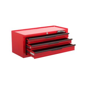 Hilka Heavy Duty 3 Drawer Add-On Tool Chest With Ball Bearing Slides – Red