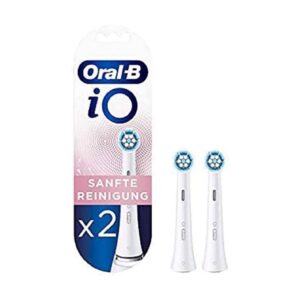 Oral-B iO Gentle Care Cleaning Electric Toothbrush Heads White - 2 Pack