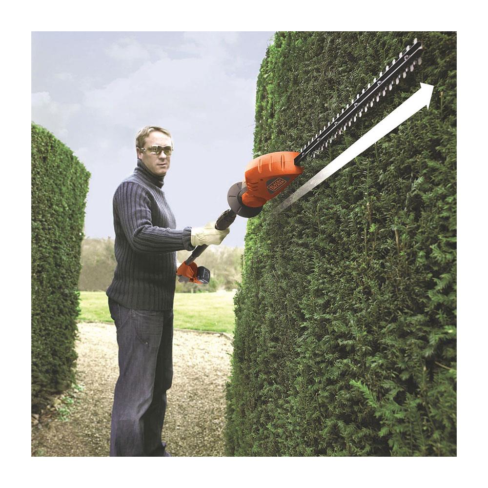 18V Cordless Pole Hedge Trimmer 43cm 2.0Ah