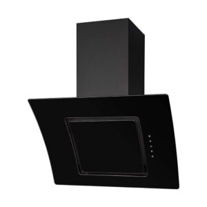 SIA Curved Glass Touch Control Angled Chimney Cooker
