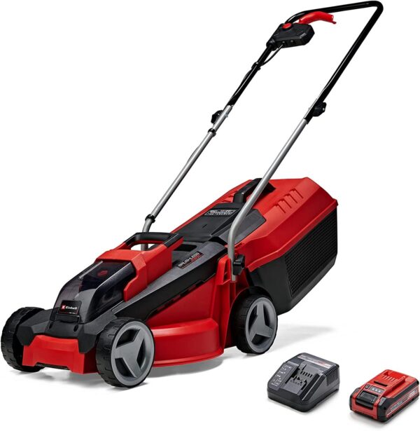 Einhell GE-CM 18/30 Li (1x3,0Ah) Power X-Change 18V Cordless Lawn Mower With Battery And Charger - Red