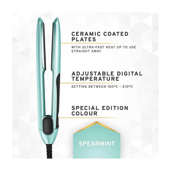 Wahl Pro Glide Hair Straighteners Special Edition Colour Pro Hair Styling Tools - Spearmint - Image 2