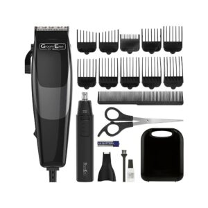 Wahl GroomEase Hair Clipper And Trimmer Gift Set - Black
