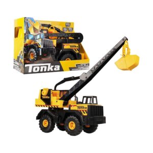 Tonka Steel Classics Toughest Mighty Crane Construction Truck Toy – Multicolour