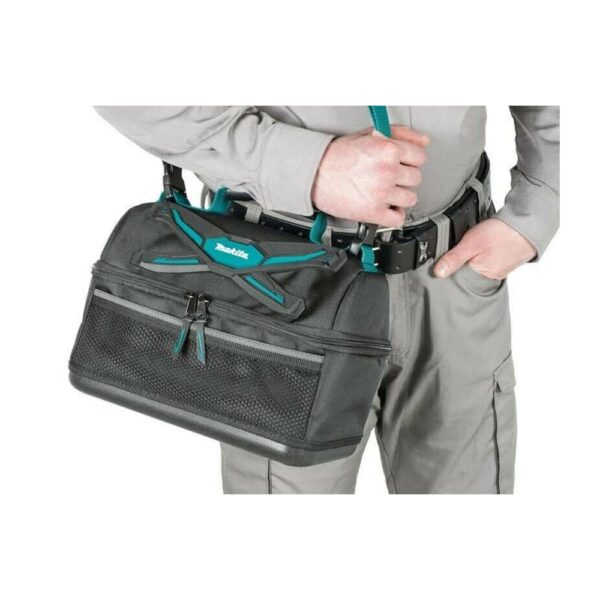 Makita Ultimate Lunch Bag And Belt 3 Layers 8.5 Liters Capacity - Blue/Black - Image 5