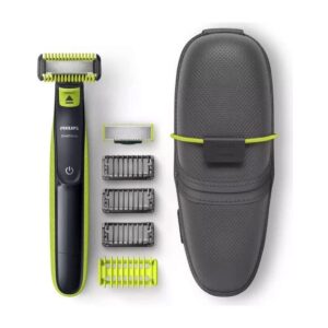 Philips OneBlade Face And Body Trimmer Trim Edge And Shave Any Length of Hair - Lime Green