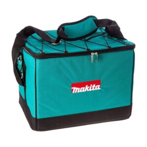 Makita Router Tool Bag 16 Inch 41cm Canvas Nylon Hard Base Toolbag With Shoulder Strap - Blue