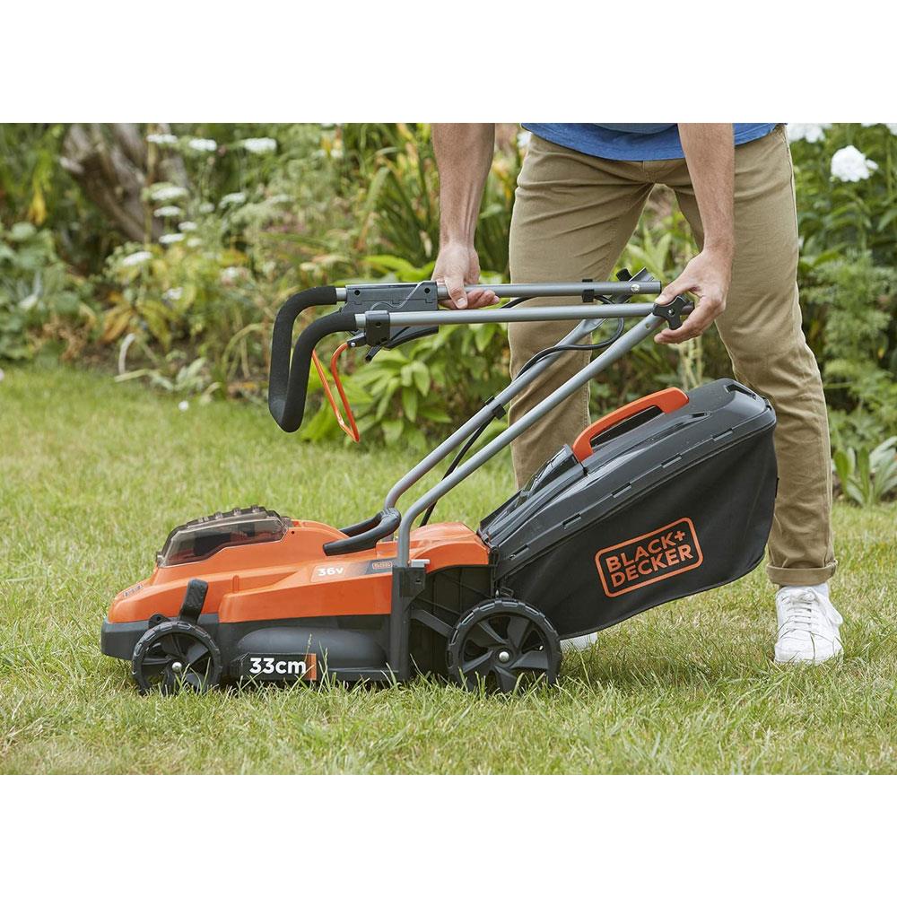 Black & decker 36v deals cordless lawn mower