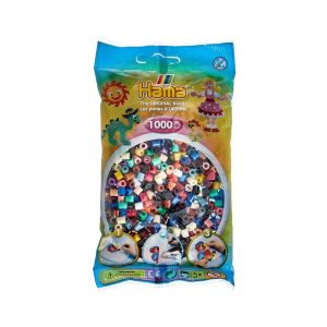 Hama Bright Solid Mix 1000 Midi Beads