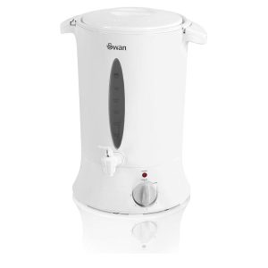 Swan Commercial Catering Water Urn With Thermostatically Controlled 1800W 8 Litre - White