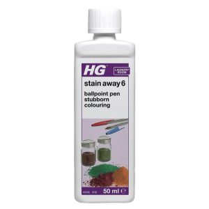HG Stain Away No 6 Ballpoint Ink Stain Remover From Clothes - 50ml
