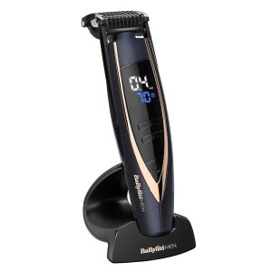 BaByliss Super Stubble XTP Beard Trimmer Cordless Waterproof - Blue And Rose Gold