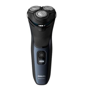Philips Shaver Series 3000 Wet And Dry Electric Shaver With 5D Pivot And Flex Heads - Storm Blue