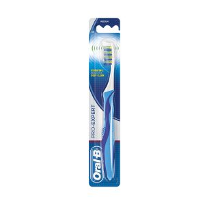 Oral-B Pro Expert Pulsar Manual Toothbrush 35 Medium With Battery Powered Vibrating Bristles - Blue