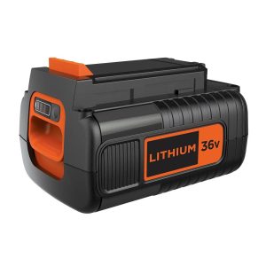 Black & Decker 36V 2.0Ah Lithium Ion Battery For 36V Cordless Garden Tools - Orange/Black