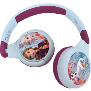 Lexibook Disney Frozen II Bluetooth And Wired Foldable Headphones - Multicolour