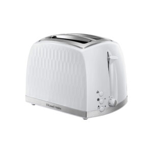 Russell Hobbs Contemporary Honeycomb 2 Slice Toaster 850 W - White