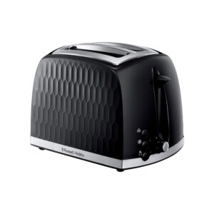 Russell Hobbs Contemporary Honeycomb 2 Slice Toaster 850 W - Black
