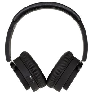 Groov-e Fusion Wireless Bluetooth Headphones With Superior Sound Built-In Mic - Black