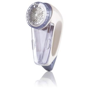 Minky Fabric Shaver Bobble Remover Helps Bring Your Fabrics Back To Life Battery Operated - White