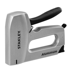 Stanley Heavy-Duty Aluminium Staple And Brad Nail Gun - Silver