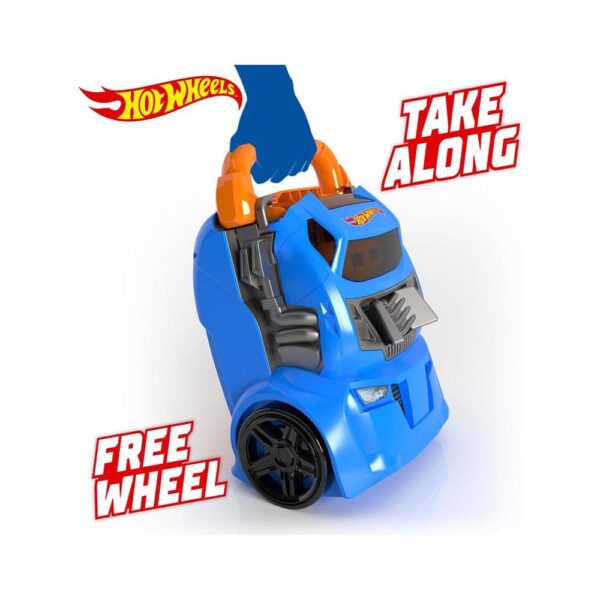 Hot Wheels Multilauncher Ultra Racing Car Case Stores Up To 20 Cars - Multicolour - Image 9