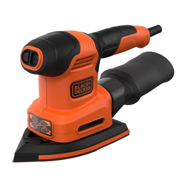 Black & Decker 4-In-1 Corded Multi-Sander 200W 240V - Orange/Black - Image 2