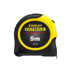 Stanley FatMax Blade Armor Measure Tape 5 Metres Metric Only - Yellow/Black