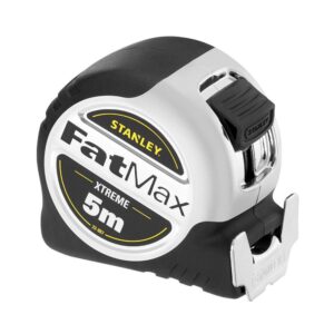 Stanley FatMax Xtreme Measure Tape 5 Metres Metric Only - White/Black