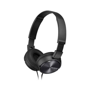 Sony ZX Series Stereo Foldable Headphones - Metallic Black