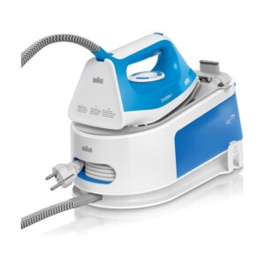Braun CareStyle 1 Steam Generator Iron With SuperCeramic Soleplate 2200W 1.5 Litre Water Tank - White/Blue