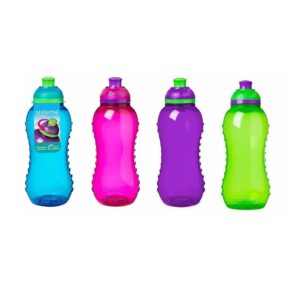 Sistema Twist n Sip Squeeze Bottle 330ml - Assorted Colours
