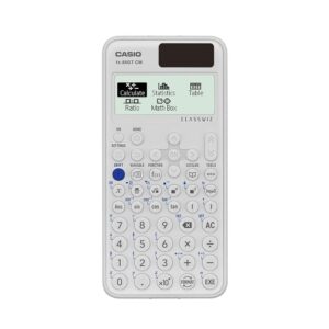 Casio ClassWiz GCSE Scientific Calculator Dual Powered 290+ Functions – White