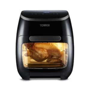 Tower Xpress Pro Combo 10-In-1 Digital Air Fryer Oven With Rapid Air Circulation 2000W 11 Litres - Black