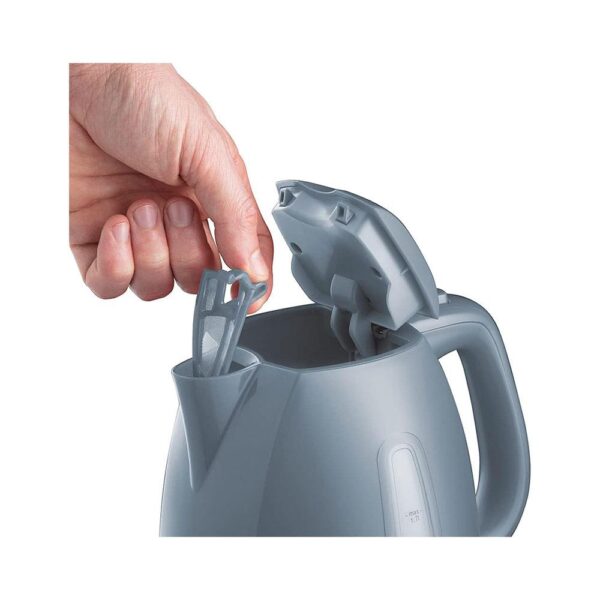 Russell Hobbs Textures Electric Kettle With Rapid Boil 3000 W 1.7 Litre - Grey - Image 4