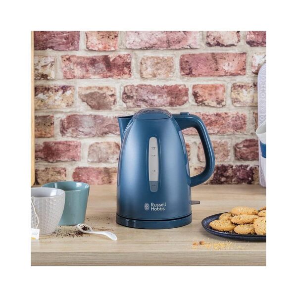 Russell Hobbs Textures Electric Kettle With Rapid Boil 3000 W 1.7 Litre - Grey - Image 7