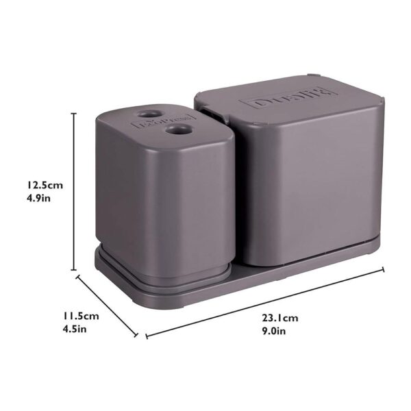 Dualit EcoPress Duo Max Aluminium Coffee Pod Capsule Recycling Tool - Grey - Image 5