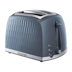 Russell Hobbs Contemporary Honeycomb 2 Slice Toaster 850 W – Grey