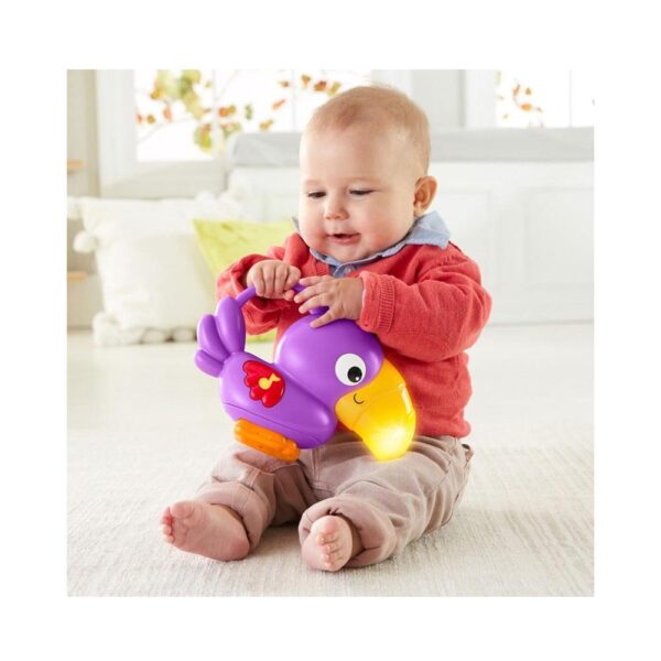 Fisher-Price Rainforest Music & Lights Deluxe Gym Baby Playmat - Multicolour - Image 10